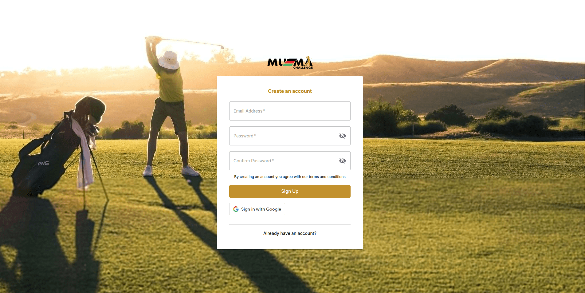 MUEMA Golf App